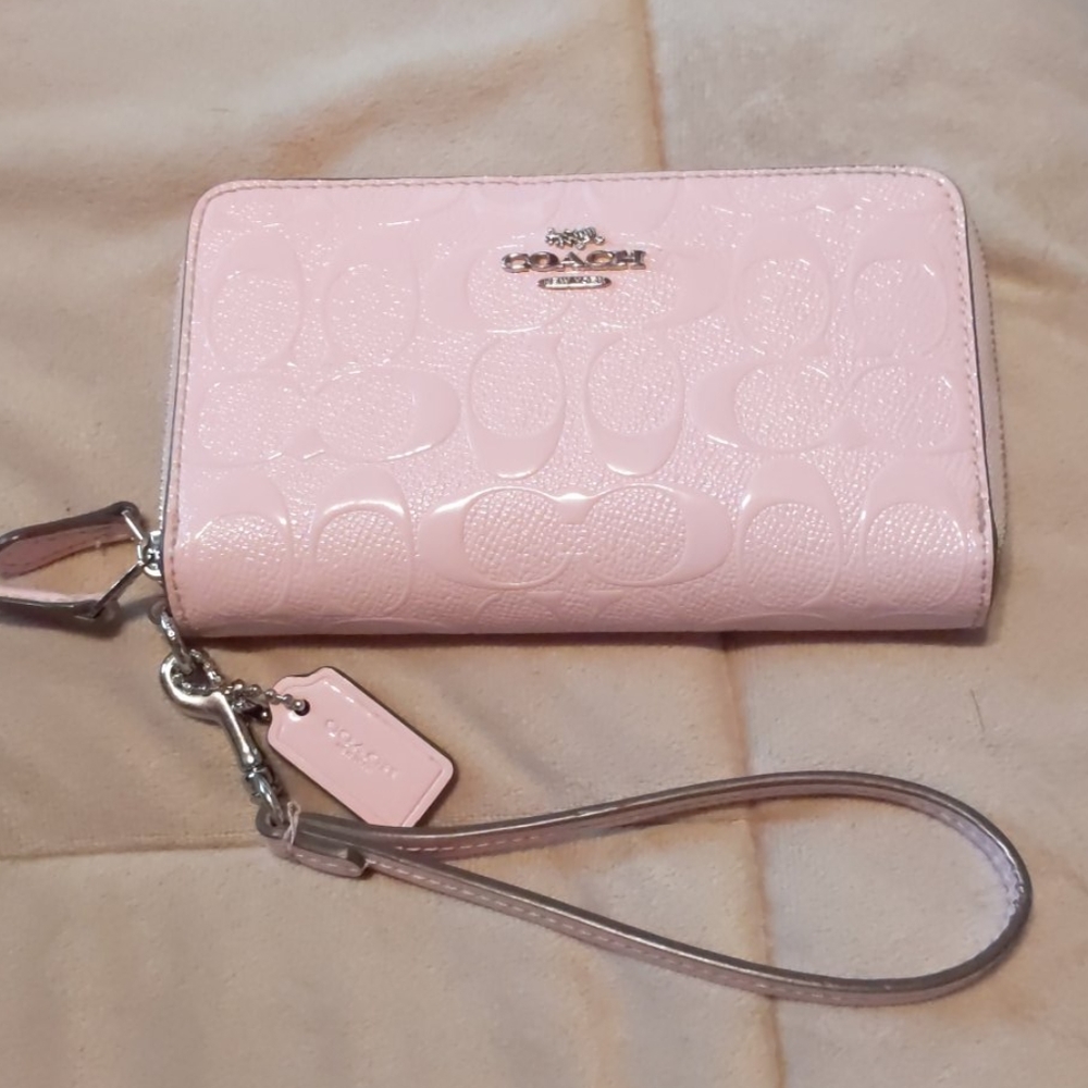 Coach wallet wristlet